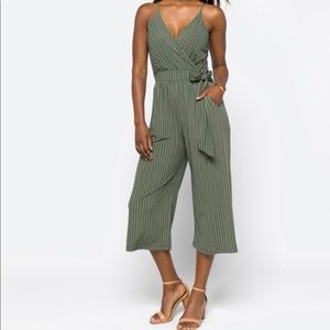 Kaileigh - Rica Knit Crop Jumpsuit